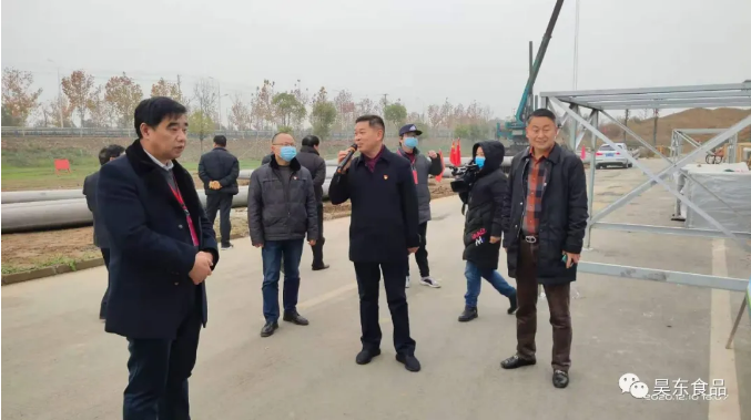  昊東食品10萬平凈化車間重建已進入設備進場調試階段